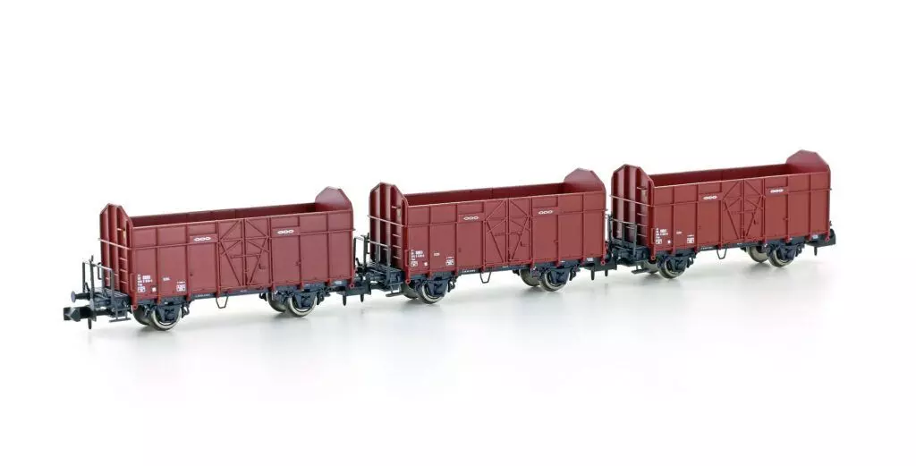 Hobbytrain 24301 - Güterwagen Set SBB Ep.IV Fbkk 3.tlg. N 1:160