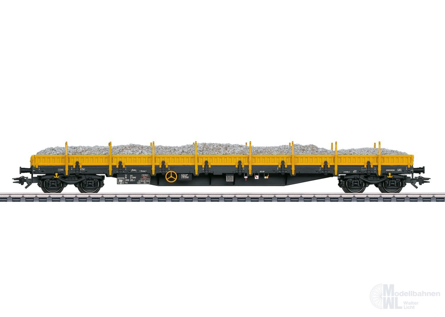 Märklin 47168 - Niederbordwagen On Rail Ep.VI Res H0/WS