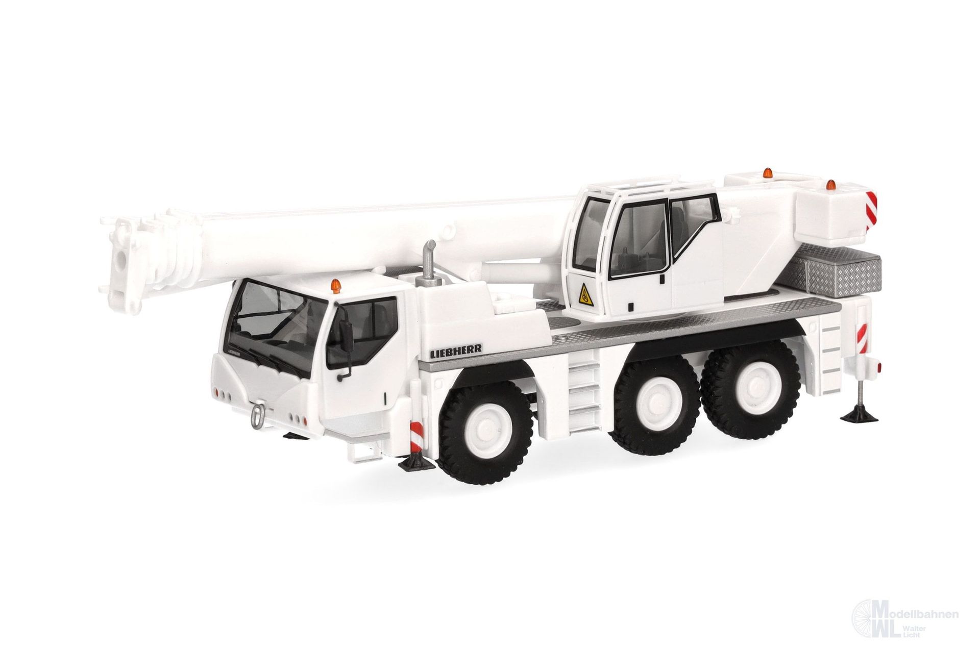 Herpa 319485 - Liebherr Mobilkran LTM 1045 weiß H0 1:87