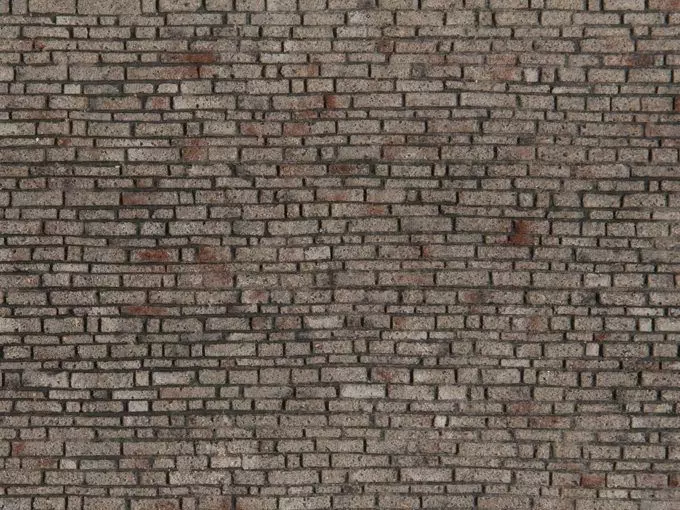 Noch 60370 - 3D-Strukturfolie Schichtmauerwerk 28 x 10 cm H0 1:87