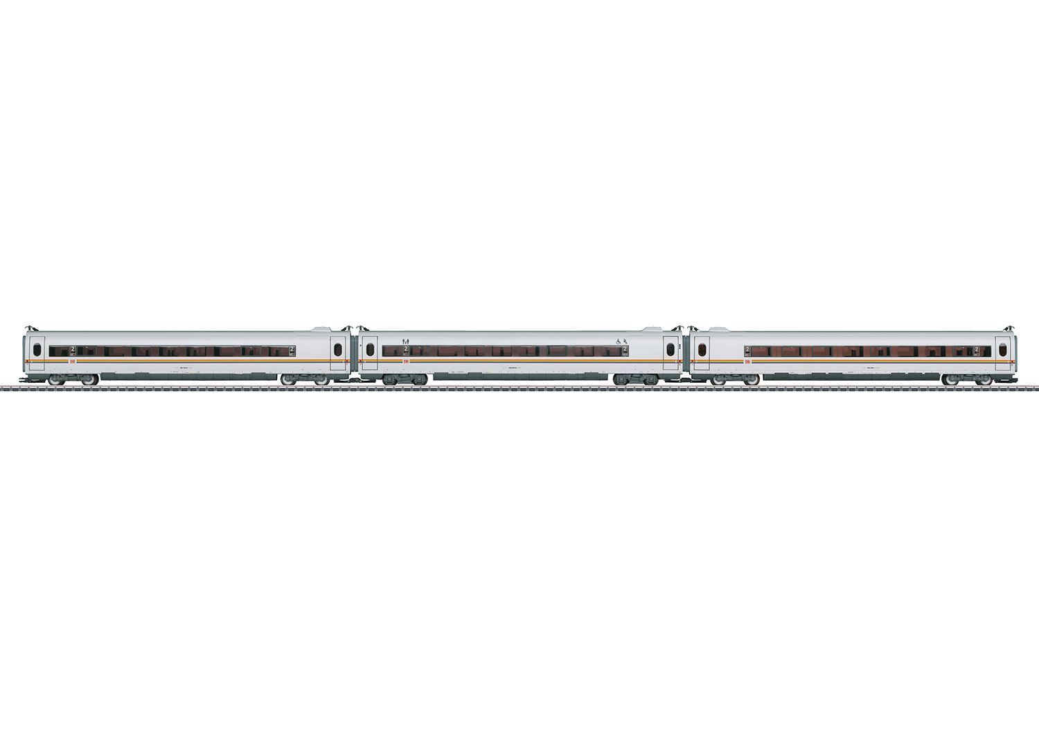 e8610471f747f49350e5f4eea17b2fe216276248 Trix 23391 - Ergänzungswagen-Set ICE 3 DB AG Ep.VI 3.tlg. Regenbogen H0/GL