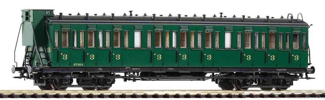 Piko 53334 - Abteilwagen SNCB Ep.III 3.Kl. mit Bremserhaus H0/GL Classic