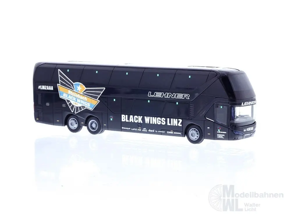 Rietze 69061 - Neoplan Skyliner´ 11 Black Wings Linz (AT) H0 1:87