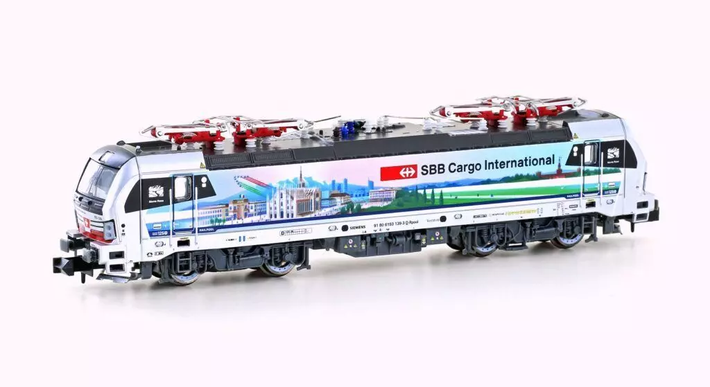 Hobbytrain 30177 - E-Lok BR 193 139 SBB Cargo Ep.VI Vectron Monte Rosa N 1:160