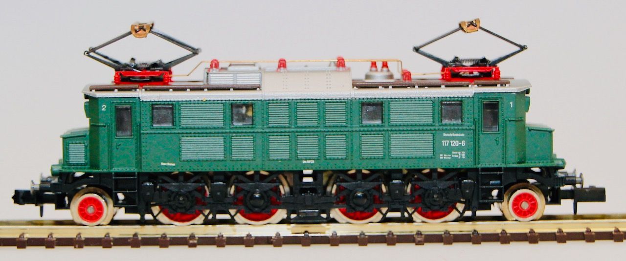 Arnold 2456 - ARNOLD - E-Lok BR 117 120-6 DB Ep.IV N 1:160