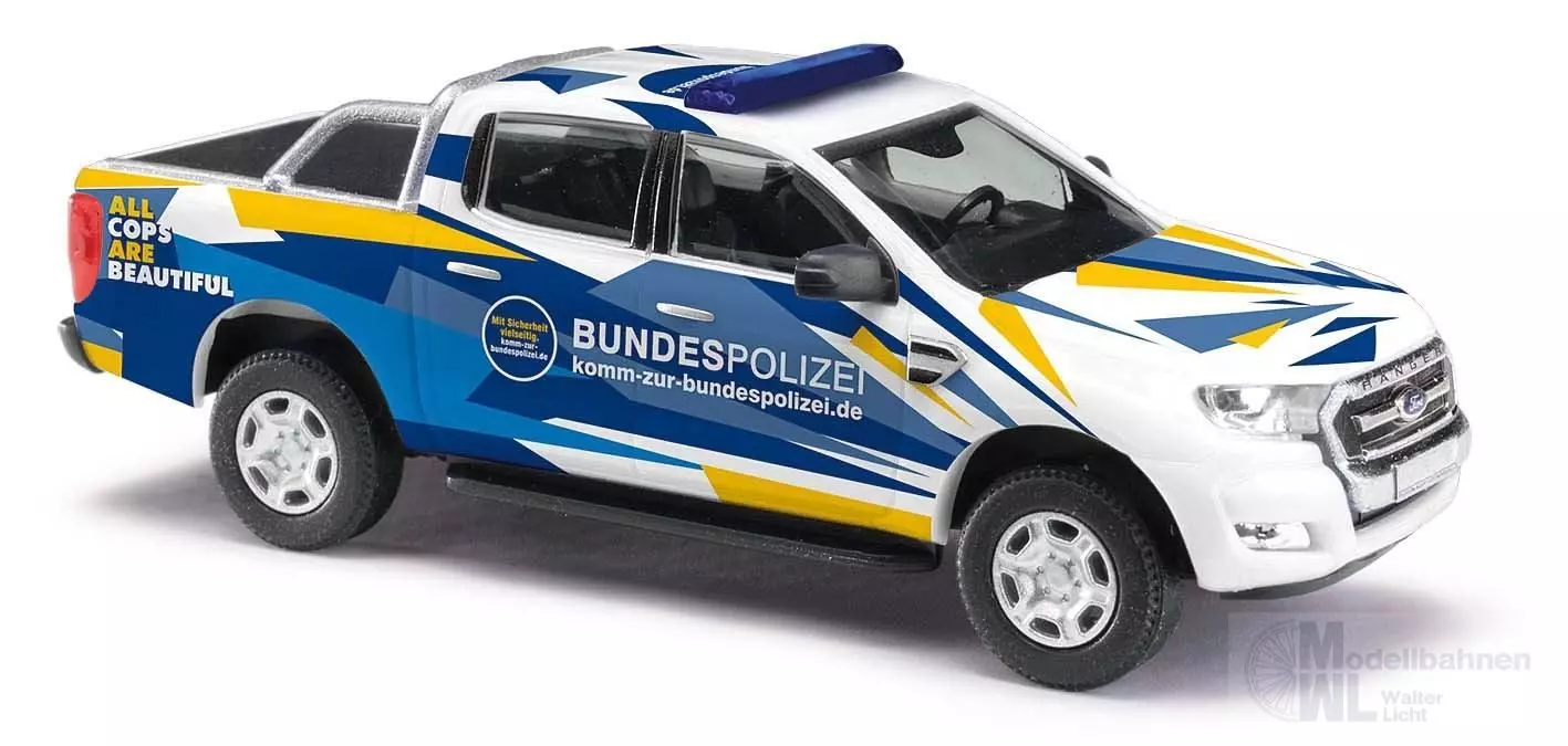 Busch 52822 - Ford Ranger Bundespolizei H0 1:87