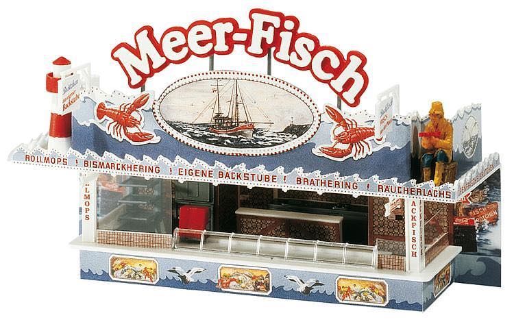 Faller 140445 - Kirmesbude Meer-Fisch H0 1:87 Faller 140445 - Kirmesbude Meer-Fisch H0 1:87