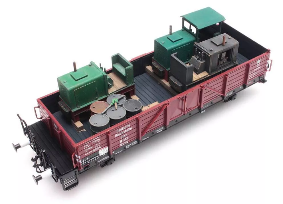 ARTITEC b.v. 487.801.59 - Ladung: Drei Feldbahnlokomotiven H0 1:87