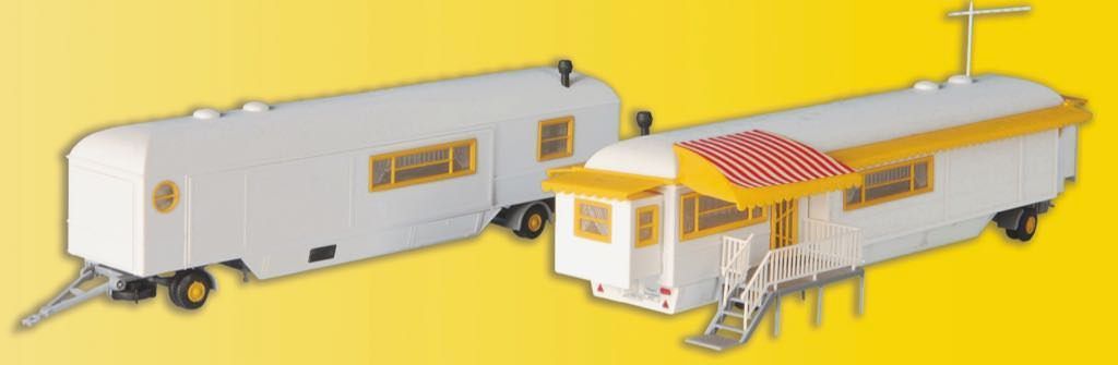 Kibri 15704 - Schaustellerwagen 2 Stück H0 1:87 Kibri 15704 - Schaustellerwagen 2 Stück H0 1:87