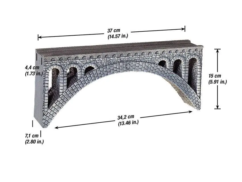 Noch 58670 - Rhône-Viadukt H0 1:87