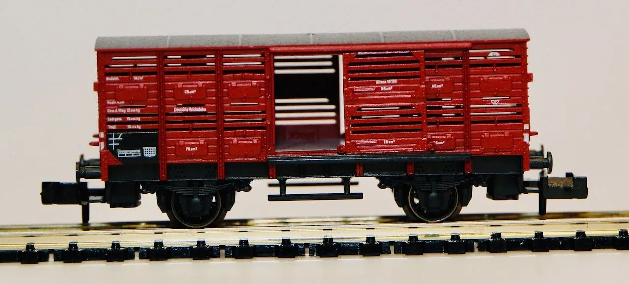 Fleischmann 8364 - FLEISCHMANN - Viehwagen DRG Ep.II N 1:160