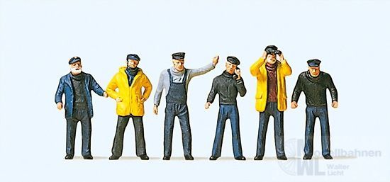 Preiser 10353 - Schiffsbesatzung H0 1:87