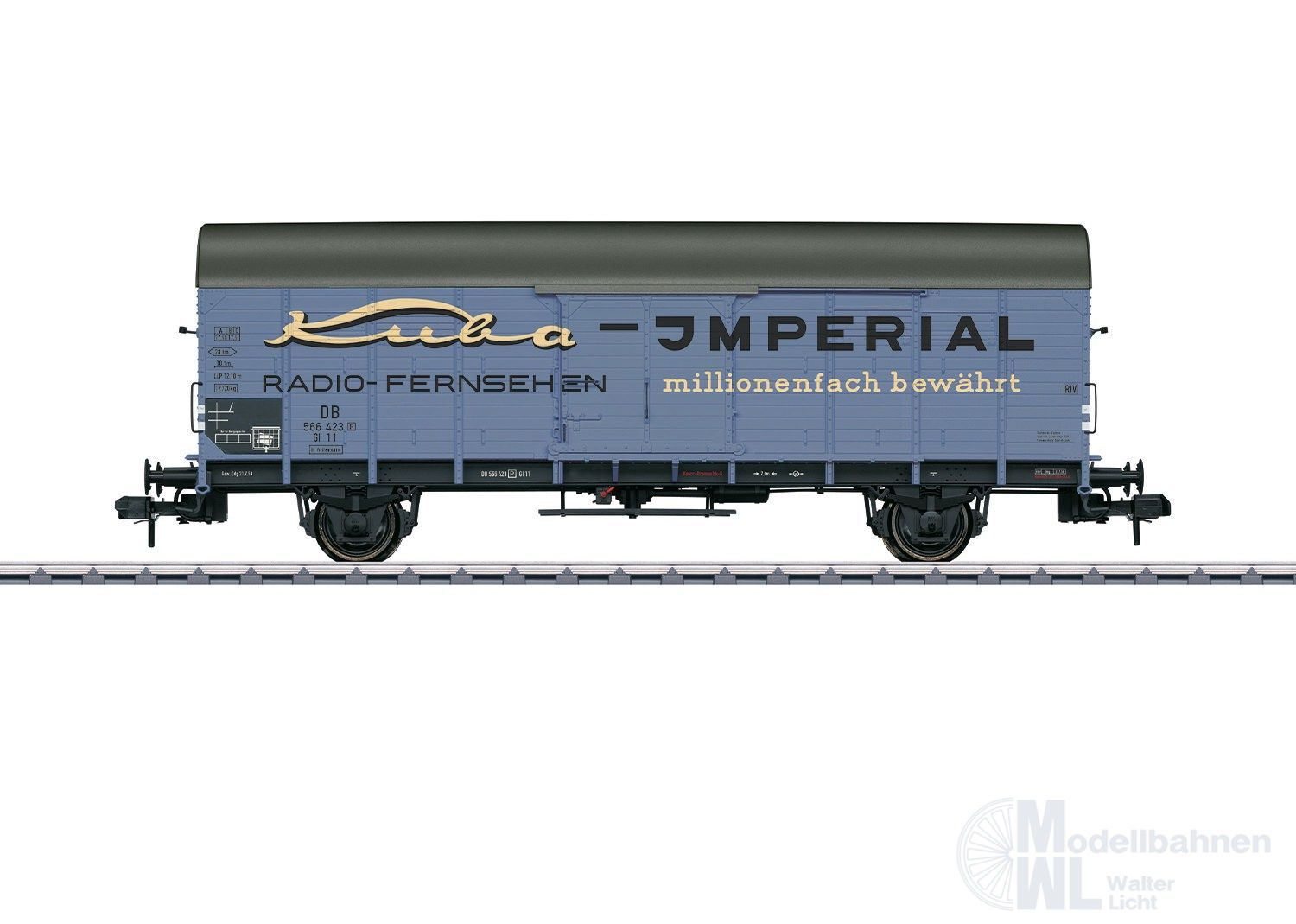 Märklin 58230 - Güterwagen ged. DB Ep.III Kuba Imperial Spur 1