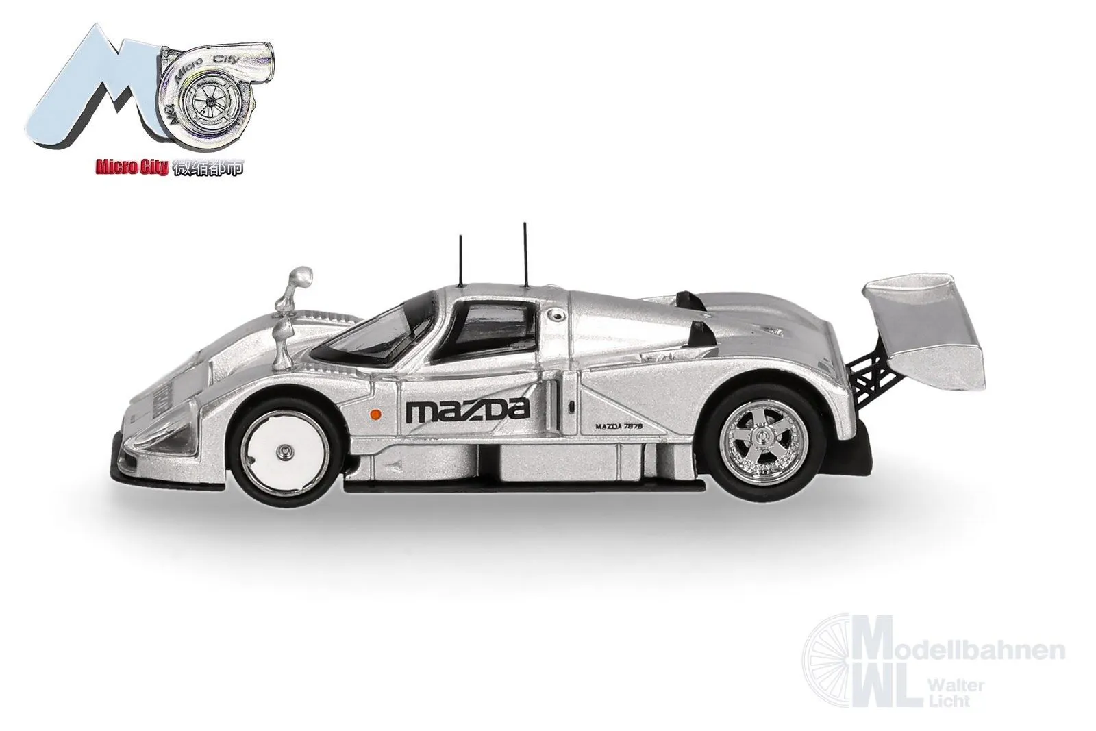 Herpa 87MC000082 - Mazda 787B silber H0 1:87
