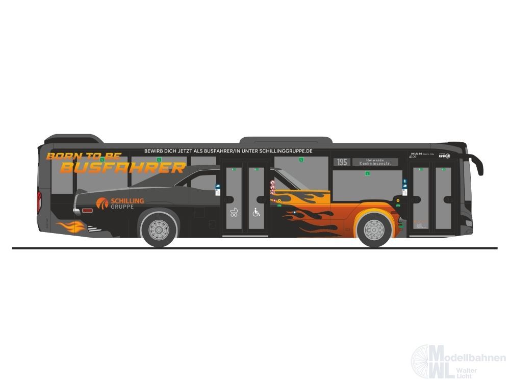 Rietze 75409 - MAN Lion´s City 12 ´18 Omnibusverkehr Schilling Hürth H0 1:87 Rietze 75409 - MAN Lion´s City 12 ´18 Omnibusverkehr Schilling Hürth H0 1:87