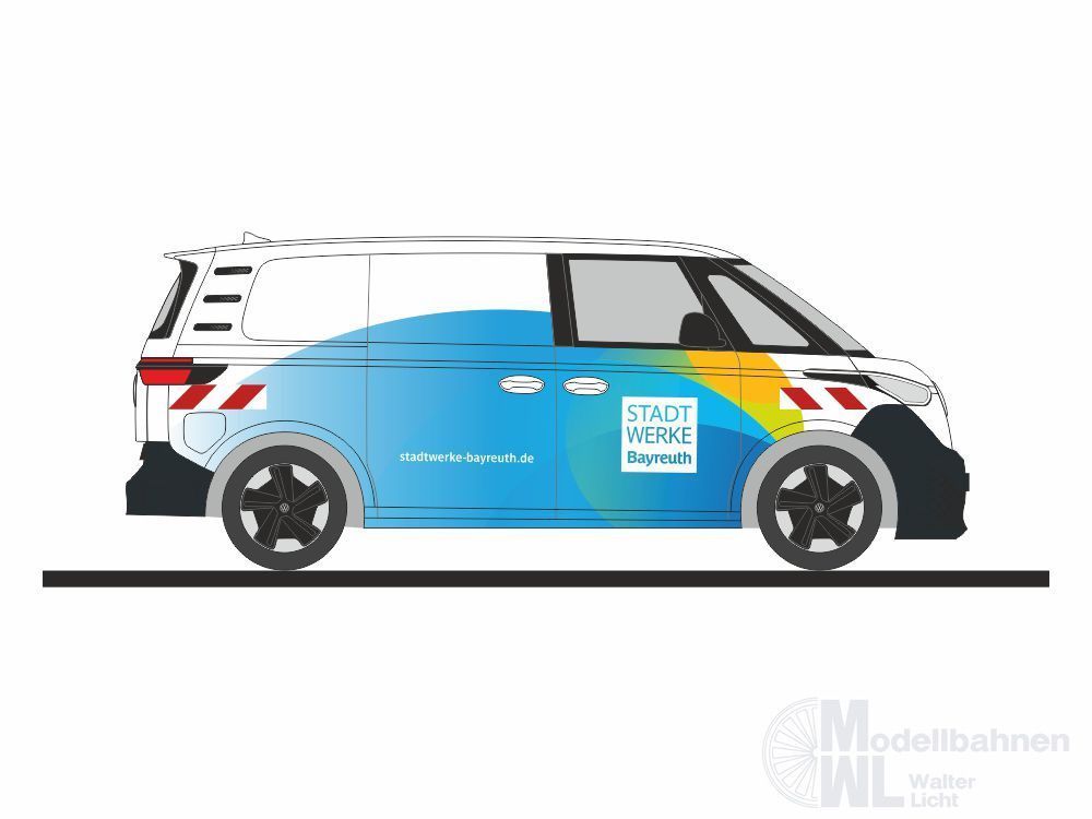 Rietze 32107 - Volkswagen ID.Buzz Cargo Stadtwerke Bayreuth H0 1:87