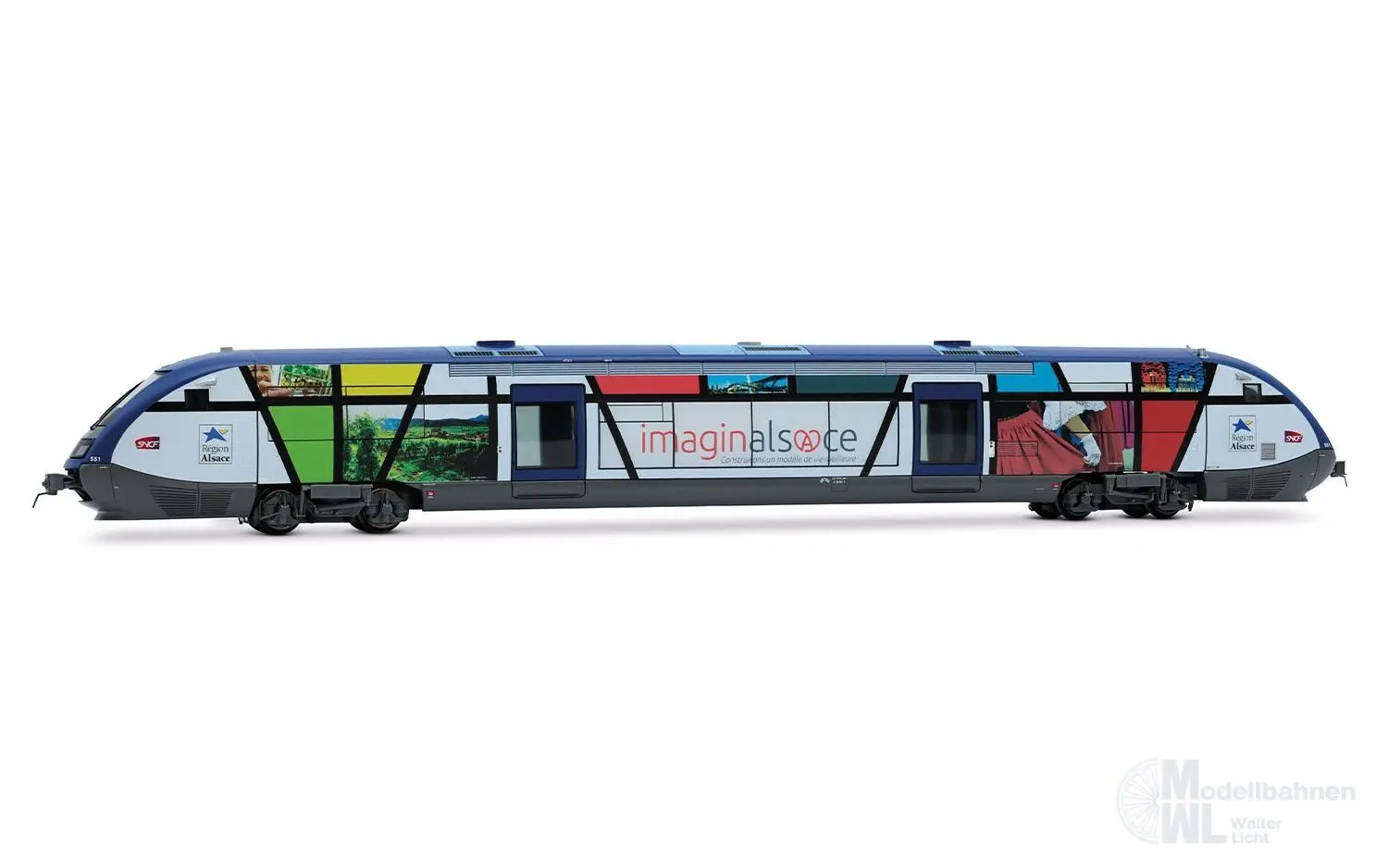 Arnold 2683S - Triebwagen X 73551 SNCF Ep.VI N 1:160 Sound
