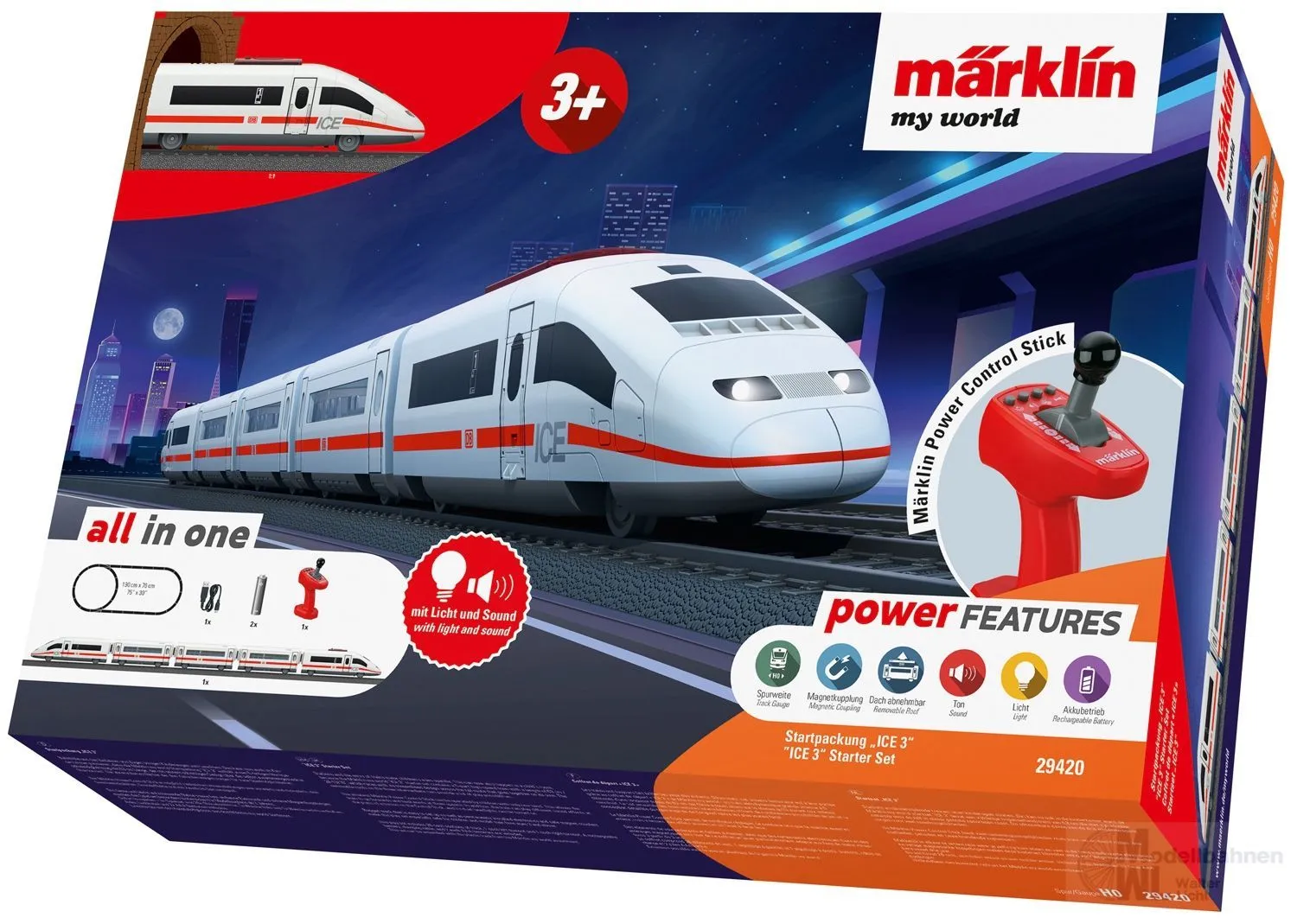 Märklin 29420 - Startpackung ICE 3 H0/MyWorld
