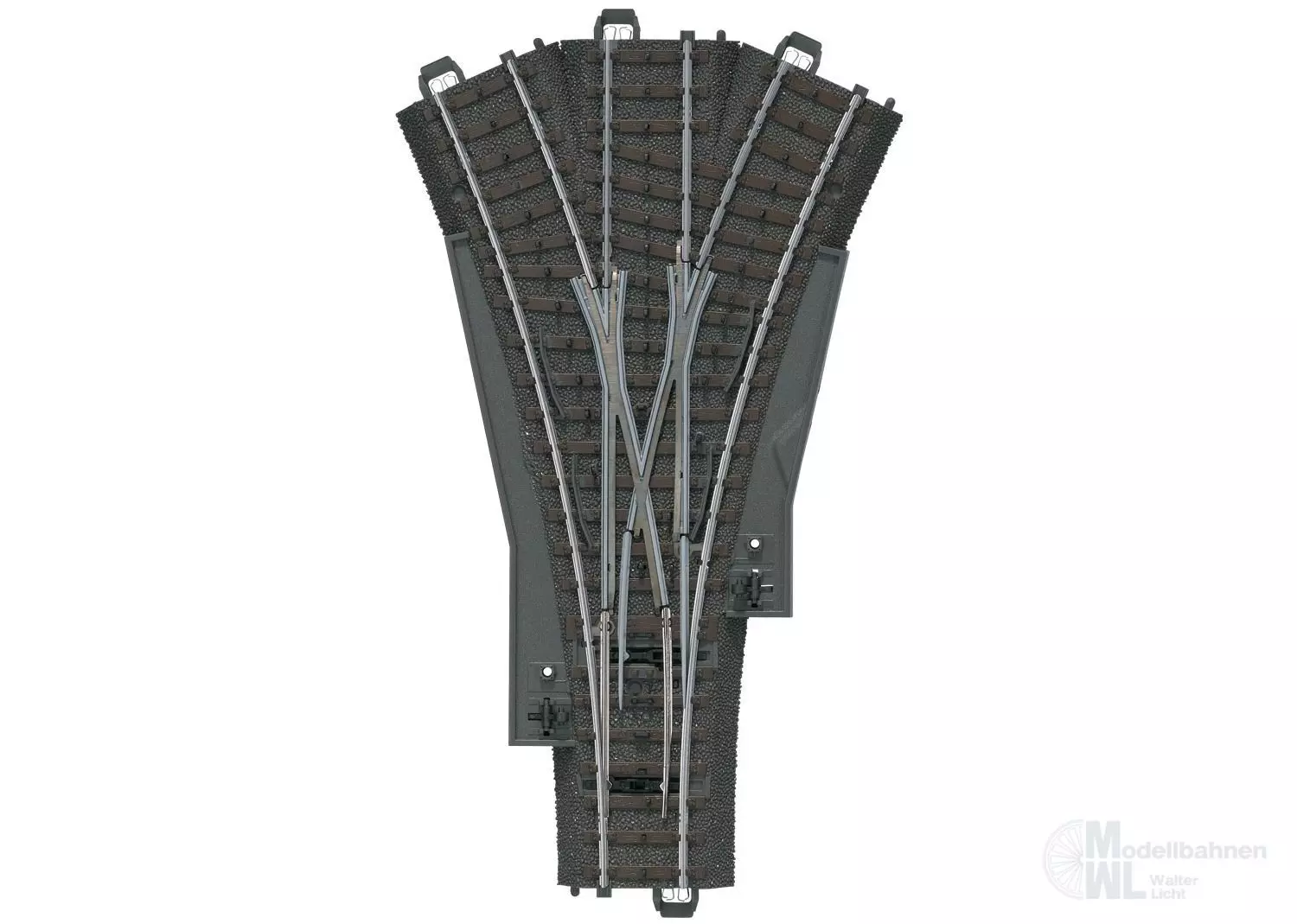 Märklin 24630 - Dreiwegweiche R2 Länge 188,3 mm 24,3° Grad H0/WS