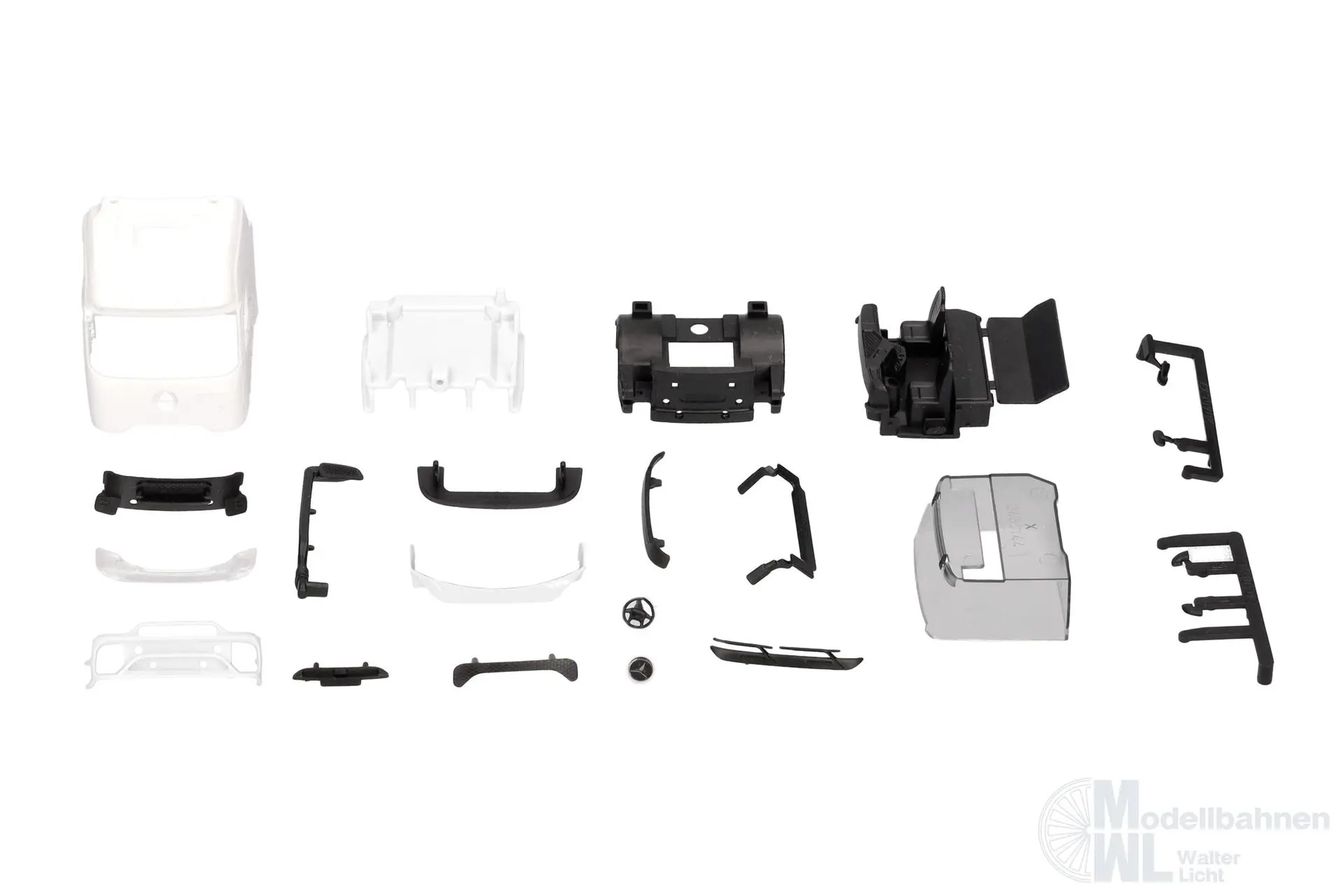 Herpa 086264 - Fahrerhaus Mercedes-Benz Actros L ProCabin Gigaspace weiß 2 Stück H0 1:87