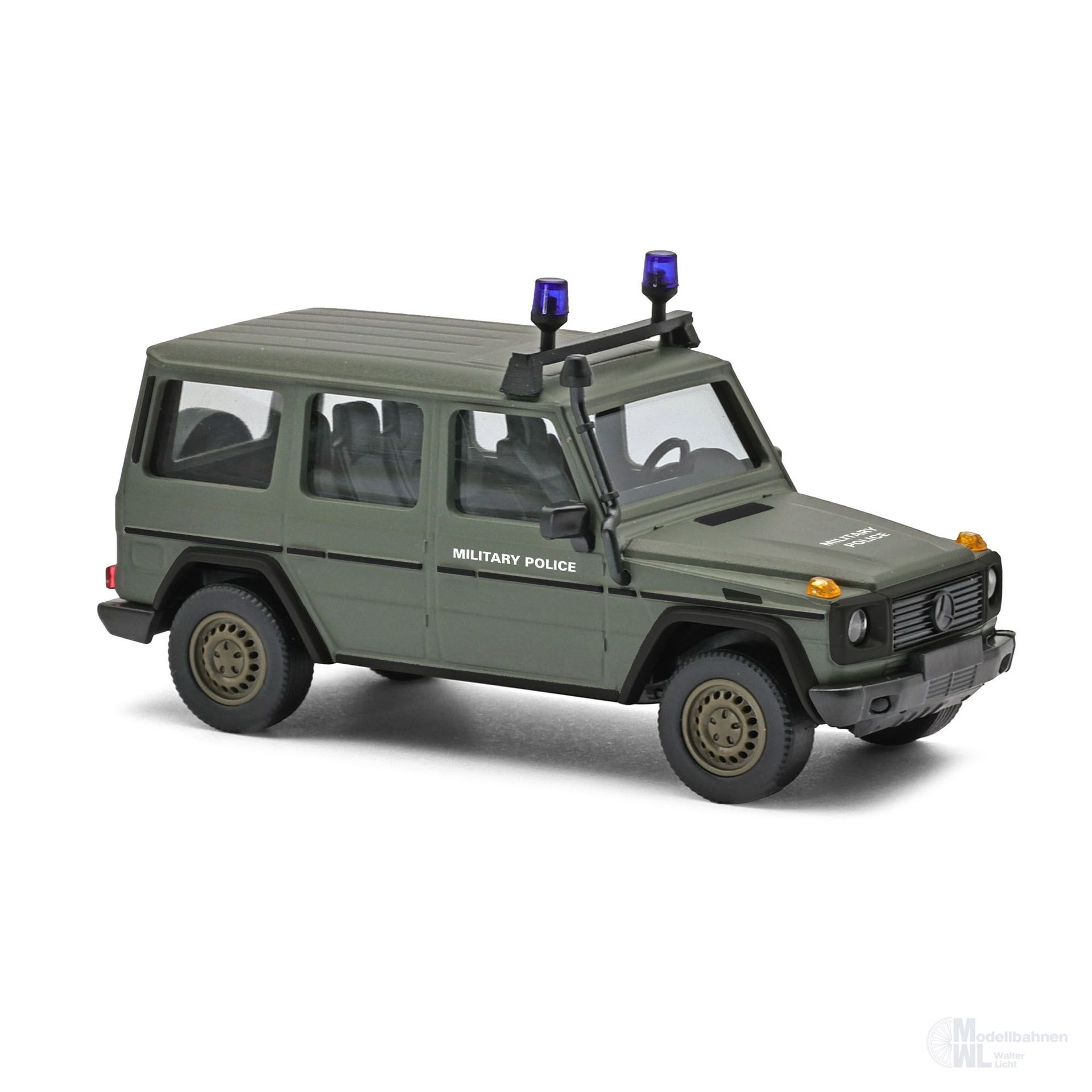 Busch 51444 - Mercedes-Benz G-Klasse 90 Military Police Baujahr 1990 H0 1:87