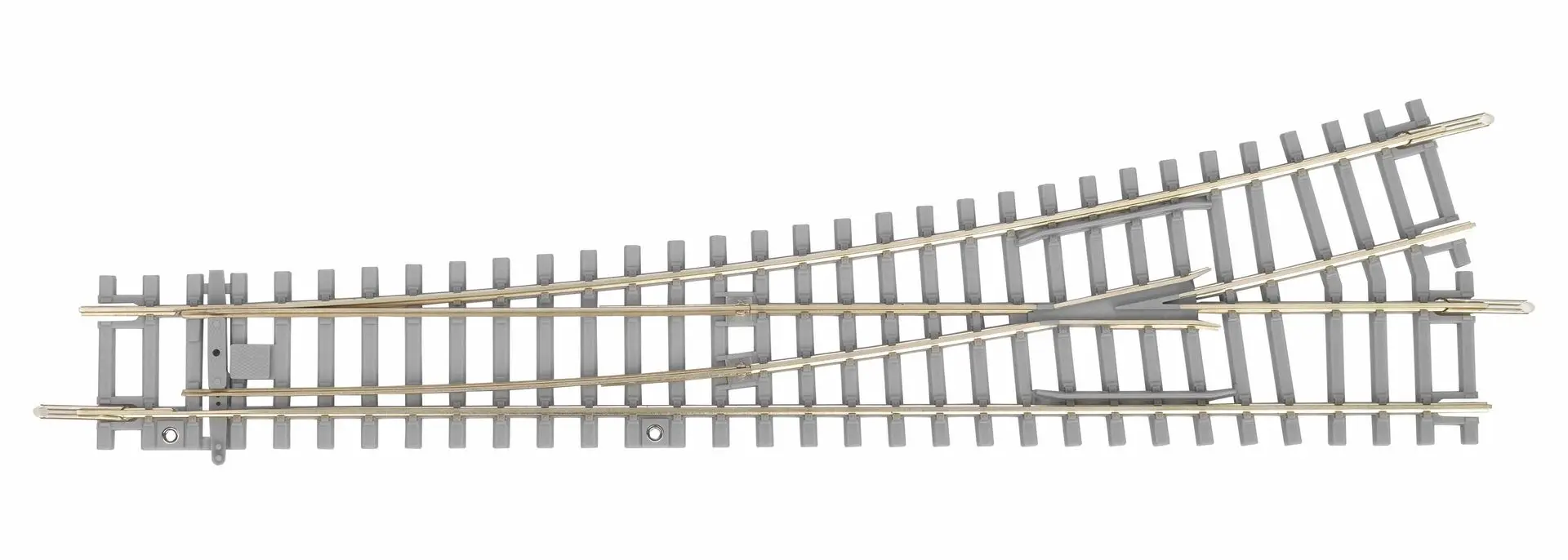 Piko 55170 - Weiche WL links 15° Radius 9 mit Betonschwellen H0/GL