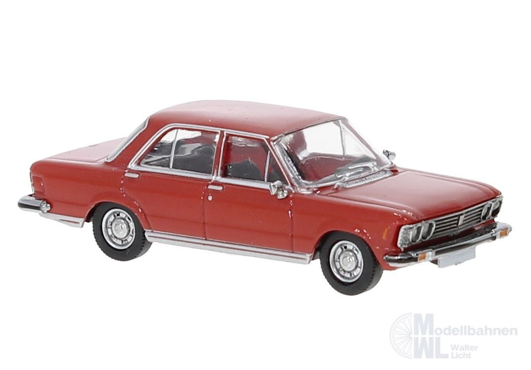 PCX-Models 870636 - Fiat 130 1969 rot H0 1:87