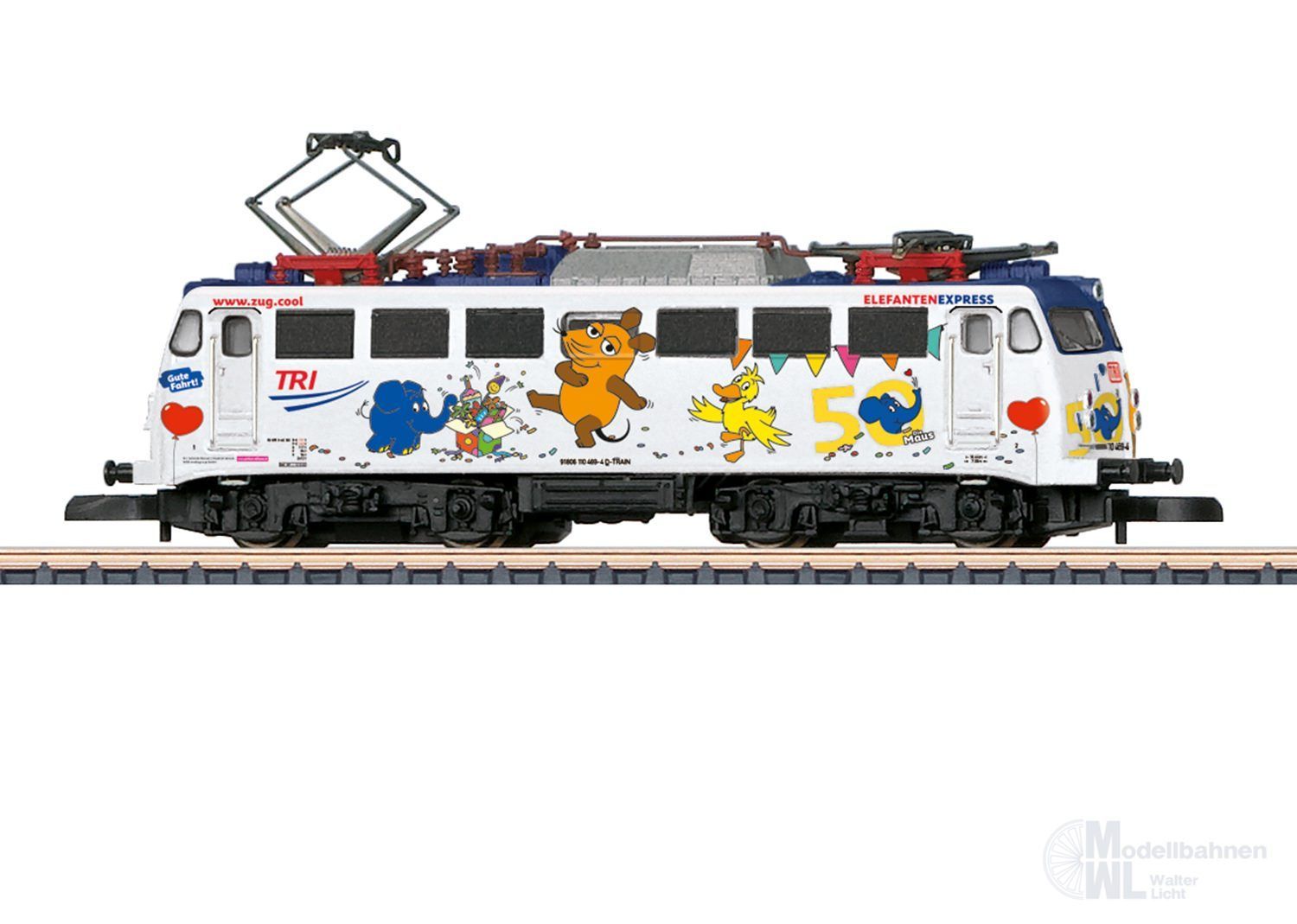 Märklin 88417 - E-Lok BR 110 Elefantenexpress TRI Ep.VI Z 1:220