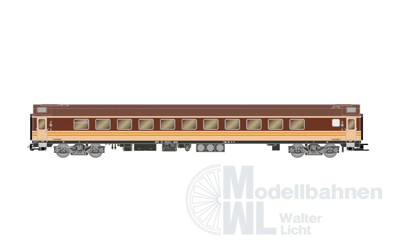 Electrotren 2021 - Triebzug Reihe 444-503 RENFE Ep.IV Estrella H0/GL