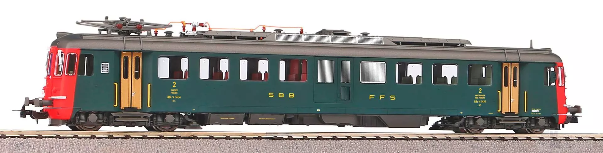 Piko 96823 - Triebwagen RBe 4/4 SBB Ep.IV 2.Serie grün H0/GL Sound