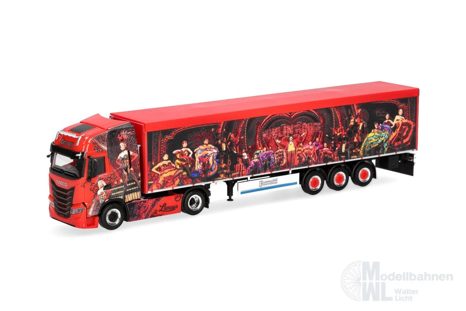 Herpa 320306 - Iveco S-Way Schubb-Sz Perrotti H0 1:87
