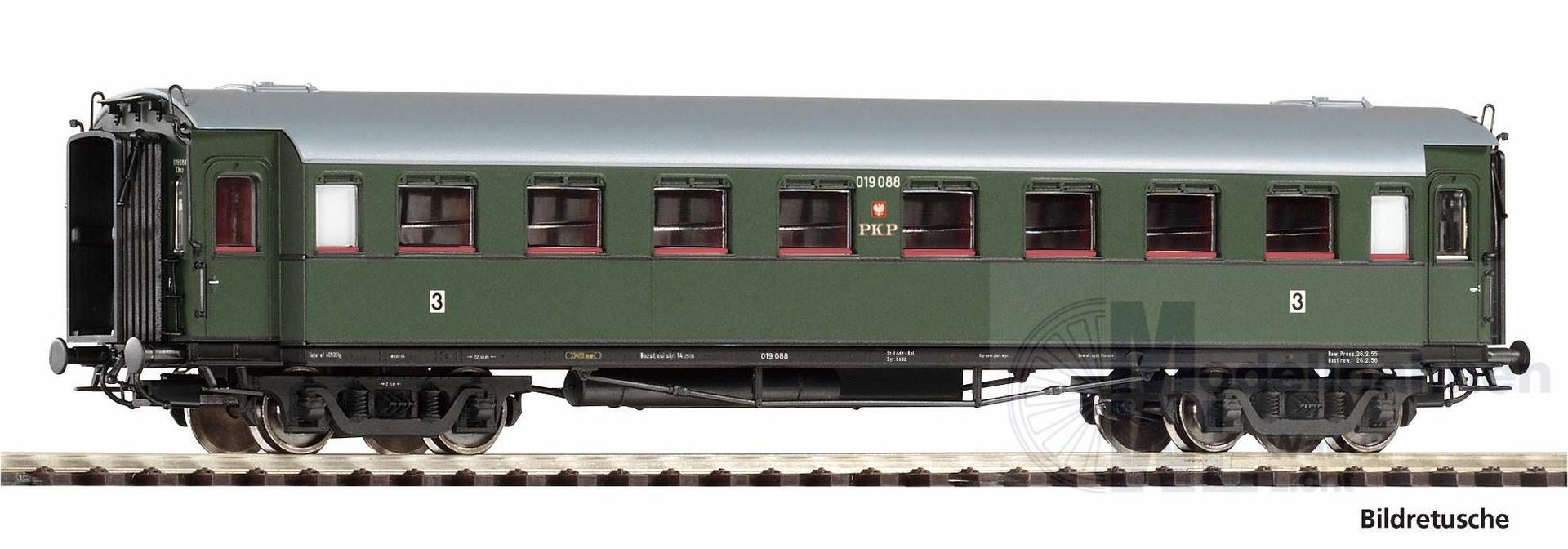 Piko 53372 - Personenwagen PKP Ep.III H0/GL