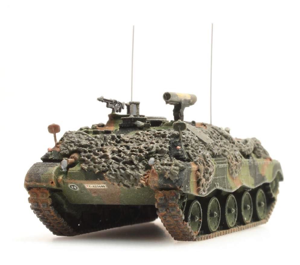 ARTITEC b.v. 6160008 - Panzer Jaguar 1 gefechtsklar Flecktarn Lackierung. Bundeswehr N 1:160