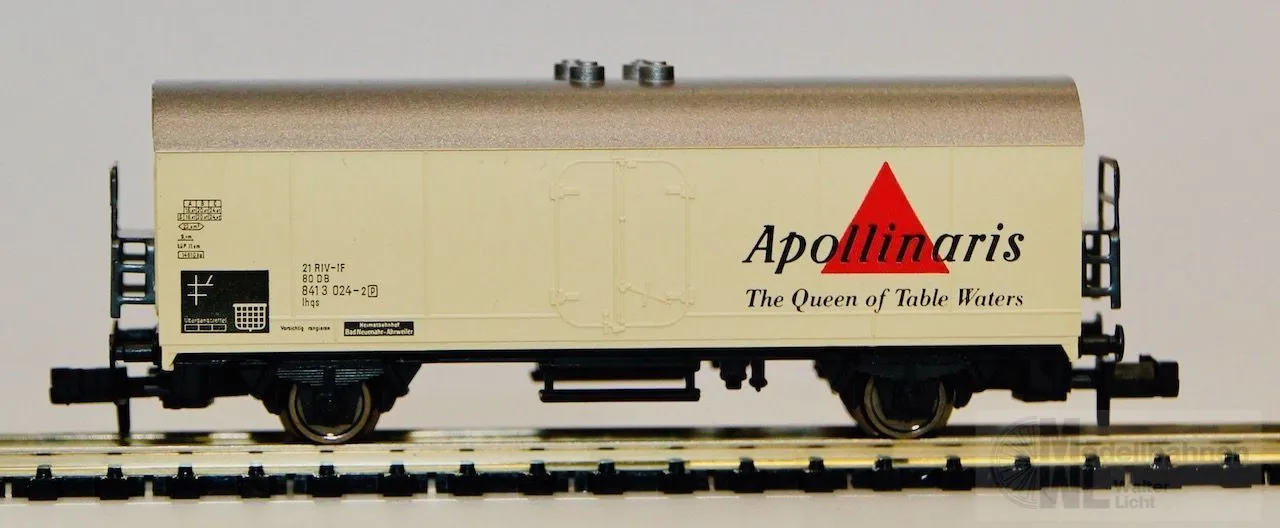 Fleischmann 8328 - FLEISCHMANN - Kühlwagen DB Ep.IV Apolinaris N 1:160