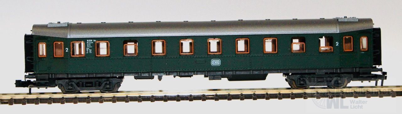 Roco 2256 - ROCO - Hechtwagen DB 2.Kl. B4üwe N 1:160