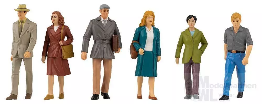 Pola 331509 - 6 Fußgänger Spur G 1:22,5