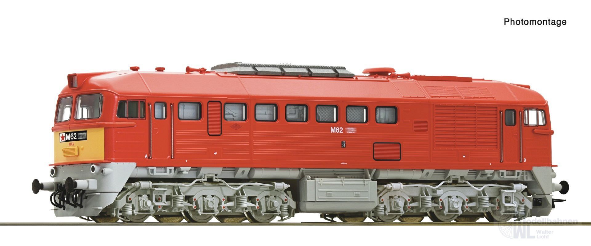Roco 7300057 - Diesellok M62 221 MAV Ep.IV H0/GL Roco 7300057 - Diesellok M62 221 MAV Ep.IV H0/GL