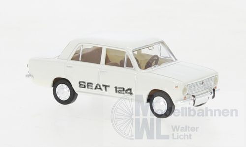 Brekina 22419 - Seat 124 weiß H0 1:87 Brekina 22419 - Seat 124 weiß H0 1:87
