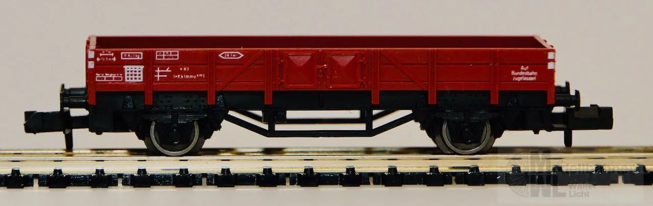 Fleischmann 8200 - FLEISCHMANN - Niederbordwagen DB Ep.IV N 1:160