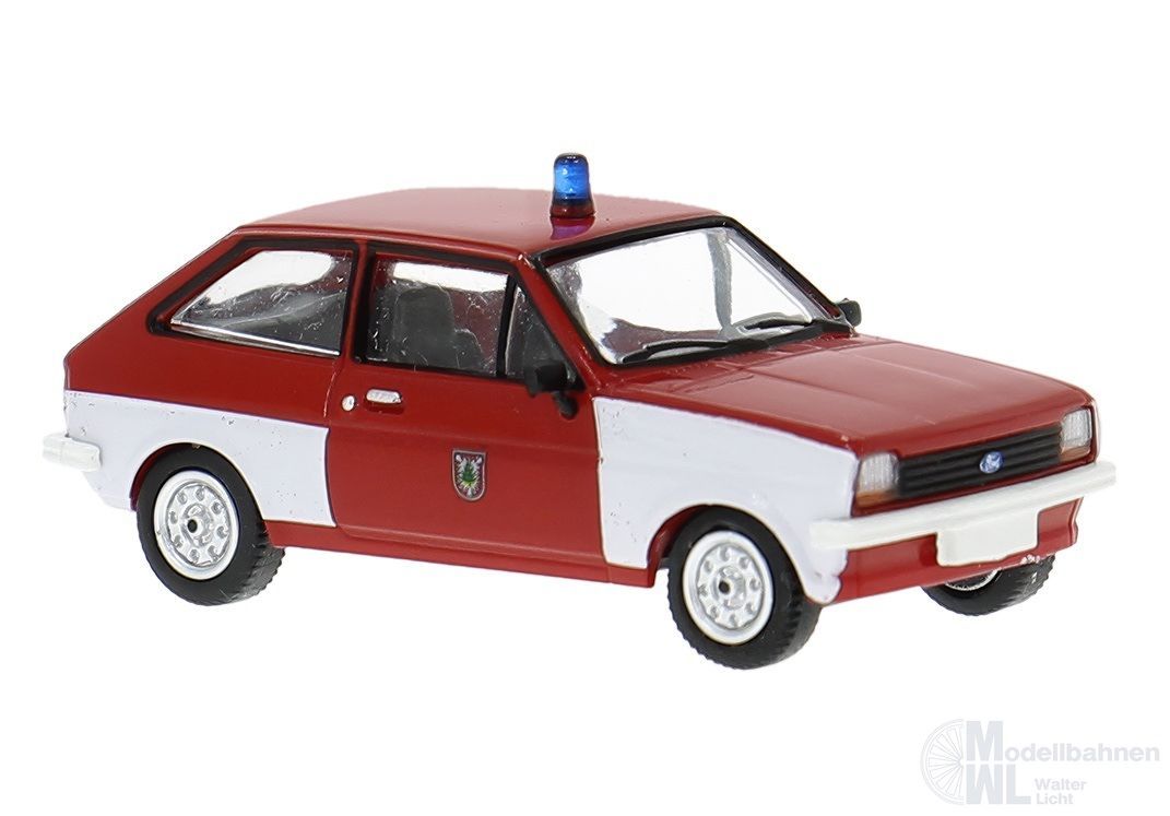 PCX-Models 871255 - Ford Fiesta Mk1 der Feuerwehr H0 1:87