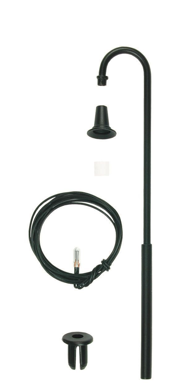 Viessmann 6924 - Bausatz Bogenleuchte, LED warmweiß TT 1:120