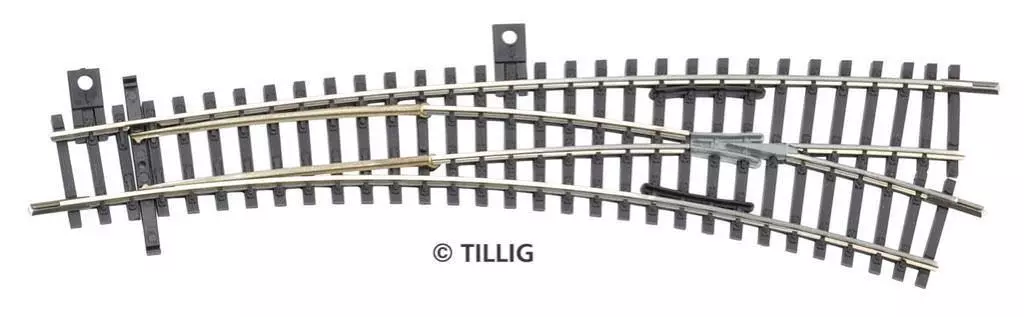 Tillig 83363 - Innenbogenweiche rechts IBW TT 1:120