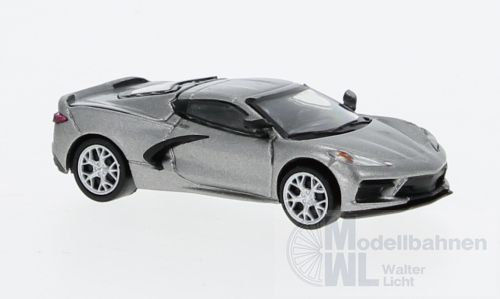 PCX-Models 870674 - Chevrolet Corvette C8 metallic-grau 2020 H0 1:87