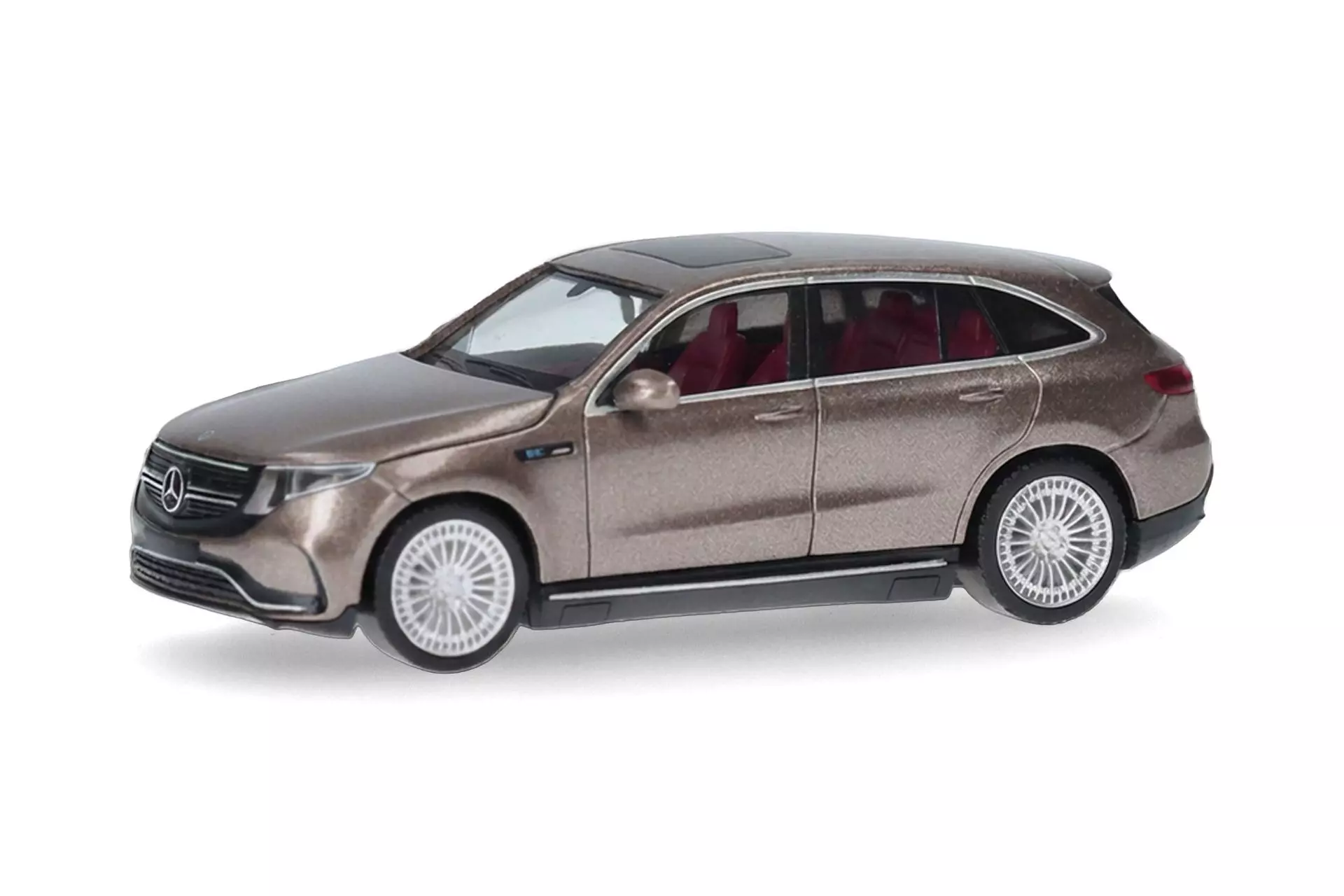 Herpa 430715-005 - Mercedes-Benz EQC AMG mojavesilber H0 1:87
