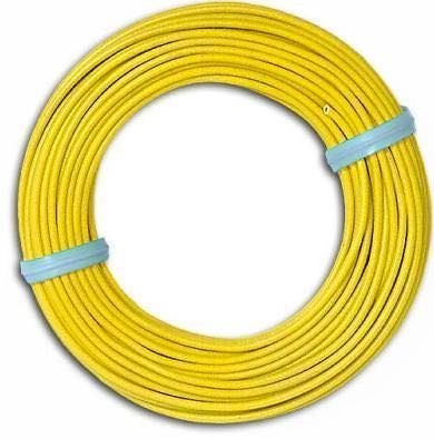 Busch 1791 - Schaltlitze gelb 10 Meter