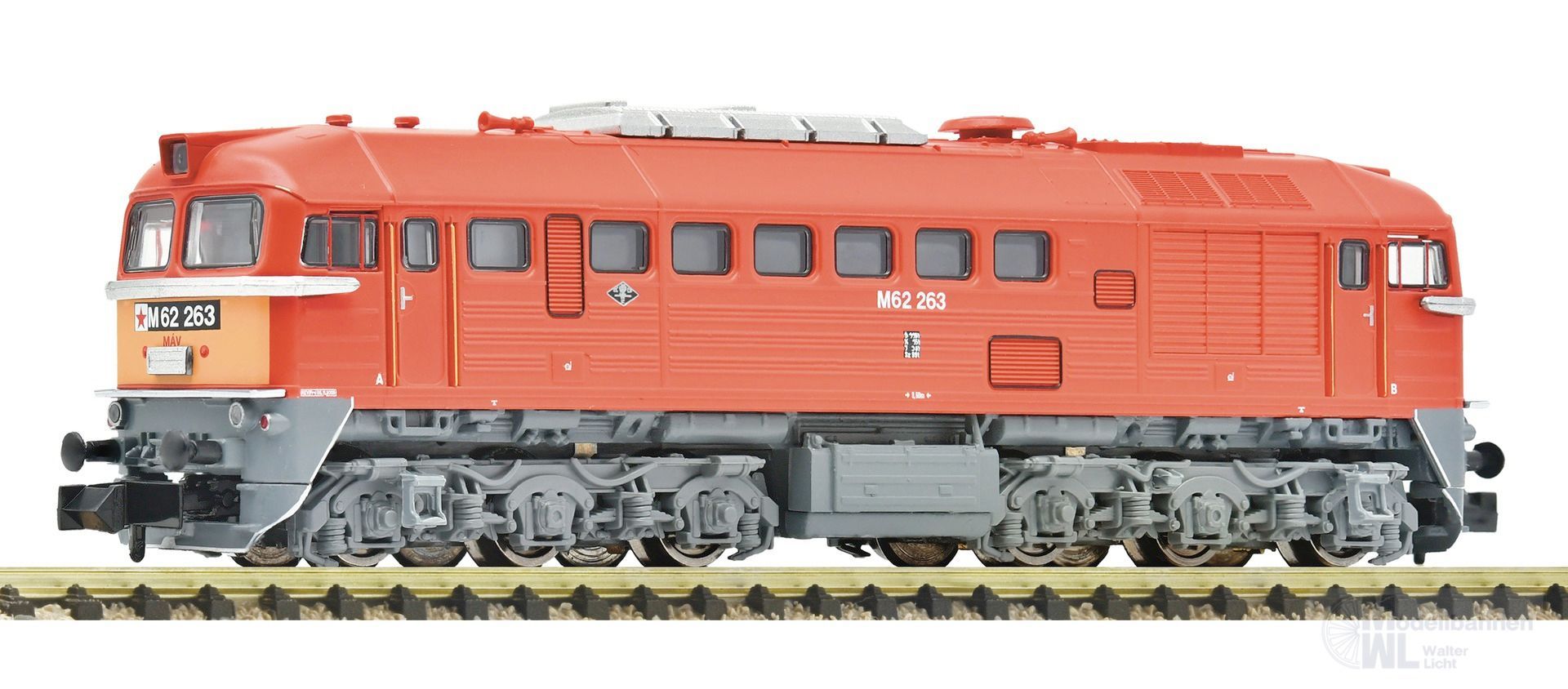 Fleischmann 7370025 - Diesellok M62 263 MAV Ep.IV N 1:160 Sound Fleischmann 7370025 - Diesellok M62 263 MAV Ep.IV N 1:160 Sound