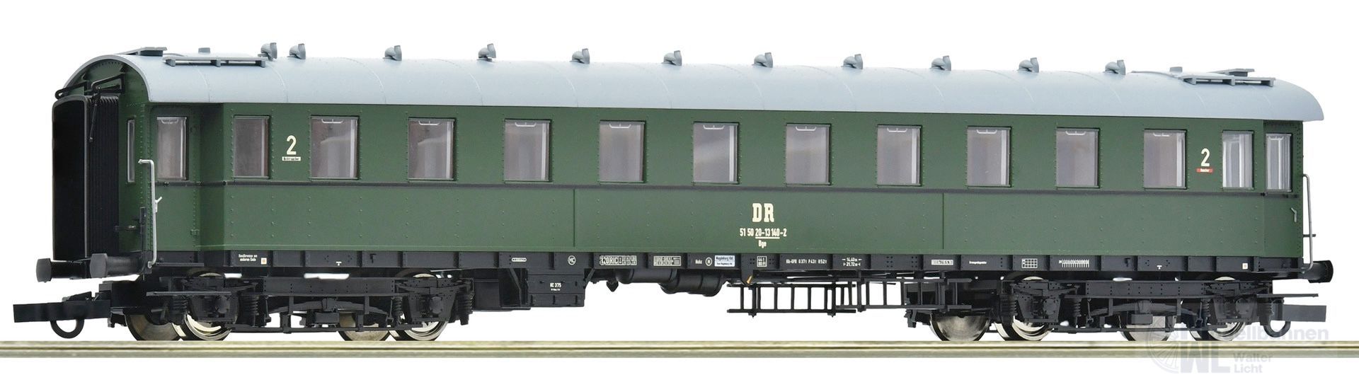 Roco 6200202 - Personenwagen DR Ep.IV 2.Kl. Bauart 28 Bge H0/GL