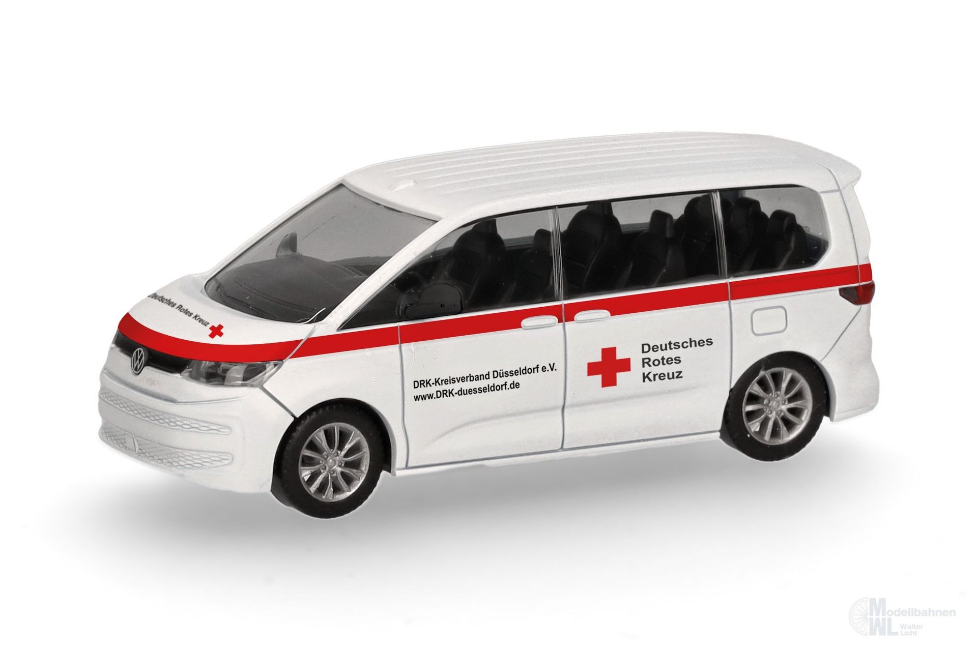 Herpa 098359 - VW Multivan DRK Düsseldorf H0 1:87