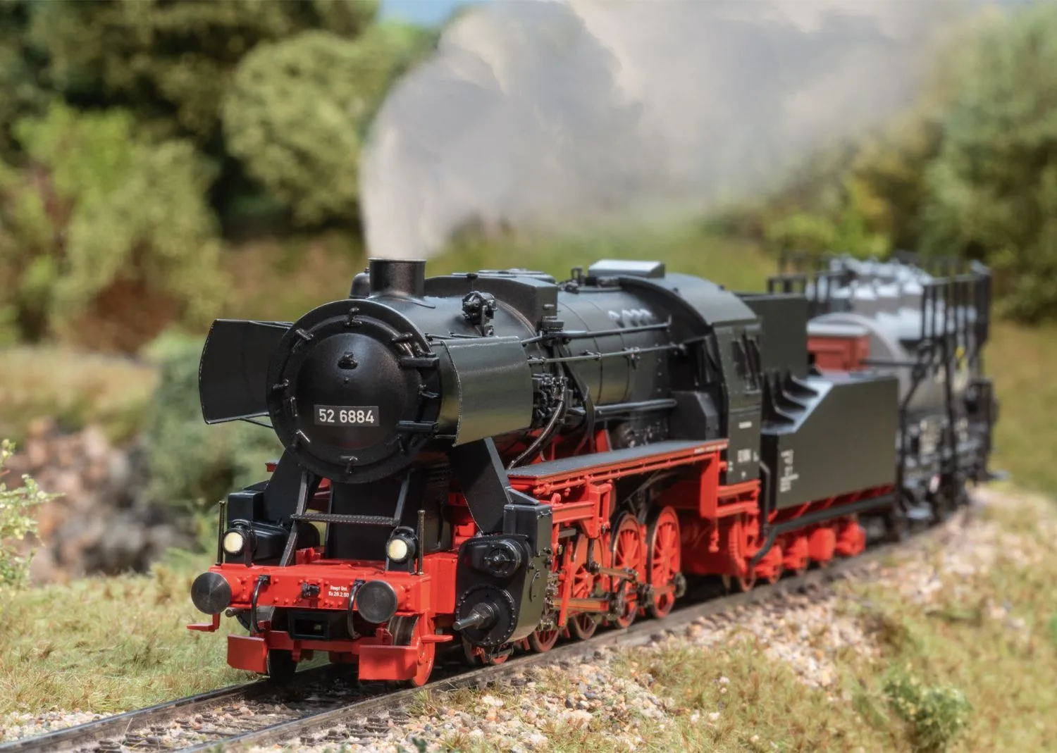 Trix 25535 - Dampflok BR 52 DB Ep.III Tender K4 T30 H0/GL Sound