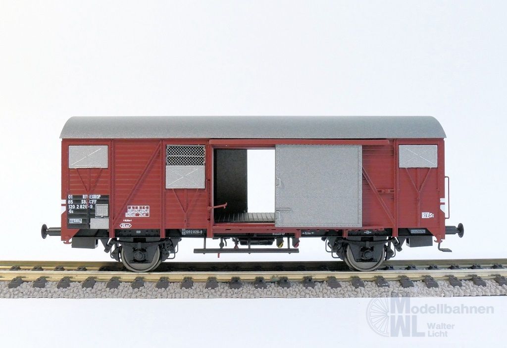 Exact Train 20936 - Güterwagen gedeckt SBB Ep.IV K4 H0/GL Exact Train 20936 - Güterwagen gedeckt SBB Ep.IV K4 H0/GL